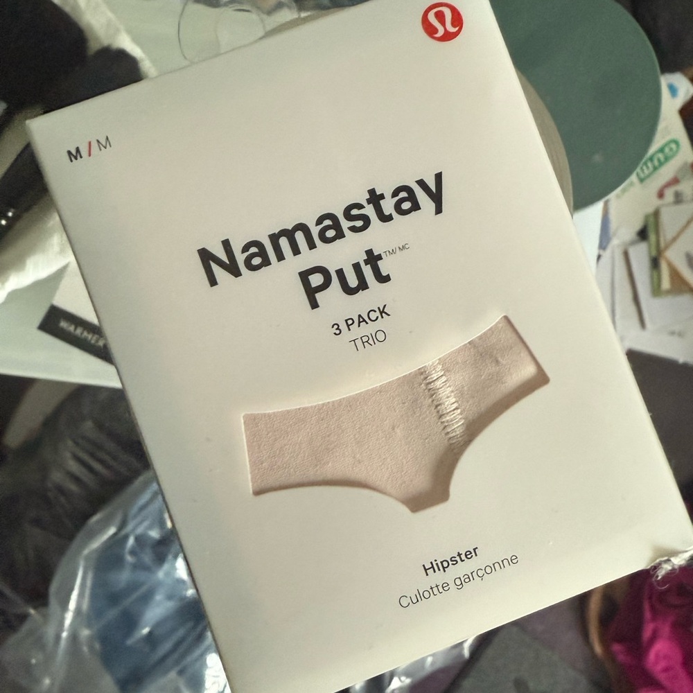 NEW lululemon Namastay Put Hipster 3 Pack